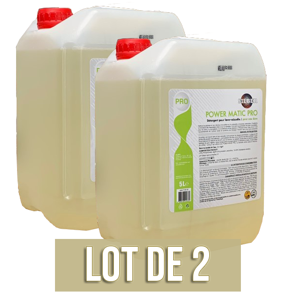 Poudre lave-vaisselle biodégradable POWERPAT 5kg - Power Pat - Lessive  biodégradable - Powerpat - Sel détachant