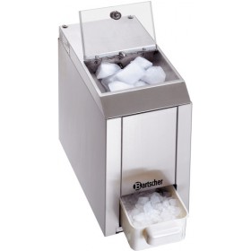 KitchenBrothers Machine a Glacons Professionnel - Machine a Glace Pilée - Machines  à Glaçons - Machine a Glacon - Portable Avec Poignée - Avec Pelle à Glace -  1,2L - 7-10 Minutes - 12KG/24h : : Cuisine et Maison