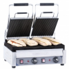 GRILL PANINI PROFESSIONNEL DOUBLE -  RAINUREE RAINUREE