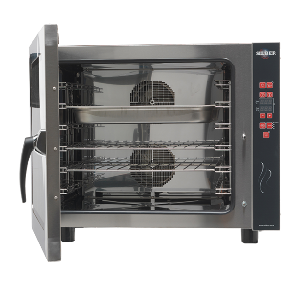 Four à convection 6 niveaux gn1/1 silber