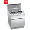 FRITEUSE A GAZ SUR MEUBLE 2x20 LITRES - GAMME 900