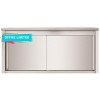 Placard mural en inox 1800x400x650 mm