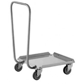 Chariot inox porte-casiers