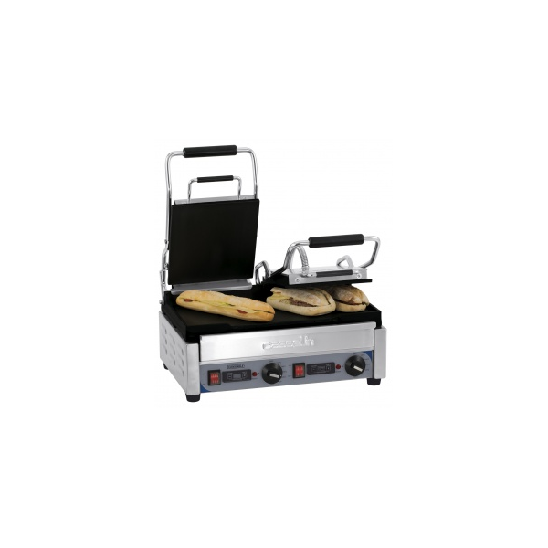 Grill panini professionnel double - Lisse Lisse