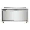 Meuble bas inox professionnel 1400x700x950 mm