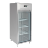 Armoire réfrigérée inox positive 1 porte vitrée