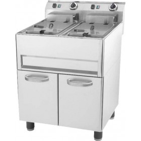 Friteuse professionnelle électrique 2x13 litres