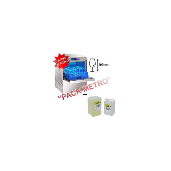 LAVE VERRE DIGITAL 40X40 + PACK METRO
