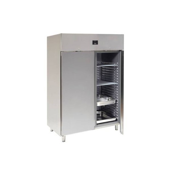 Armoire négative inox emboutie 2 portes