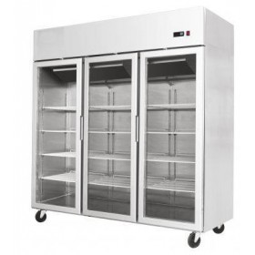 Armoire vitrée négative 1390 litres "compacte"