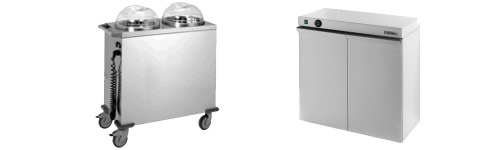 Chauffes assiettes - armoires chauffantes